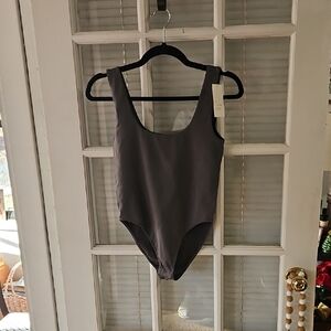 ❤️ NWT A New Day Gray Bodysuit. Size Small